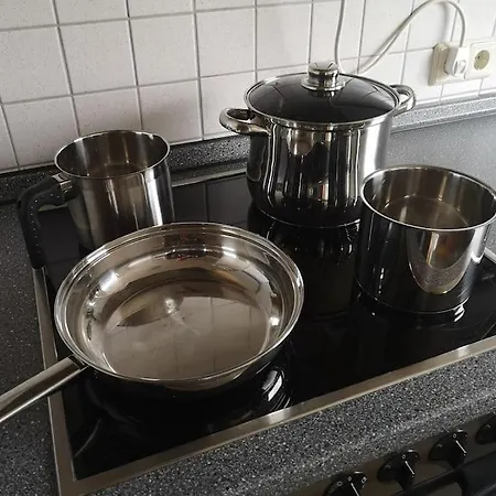 Drei Mit Kueche & Bad شقة *